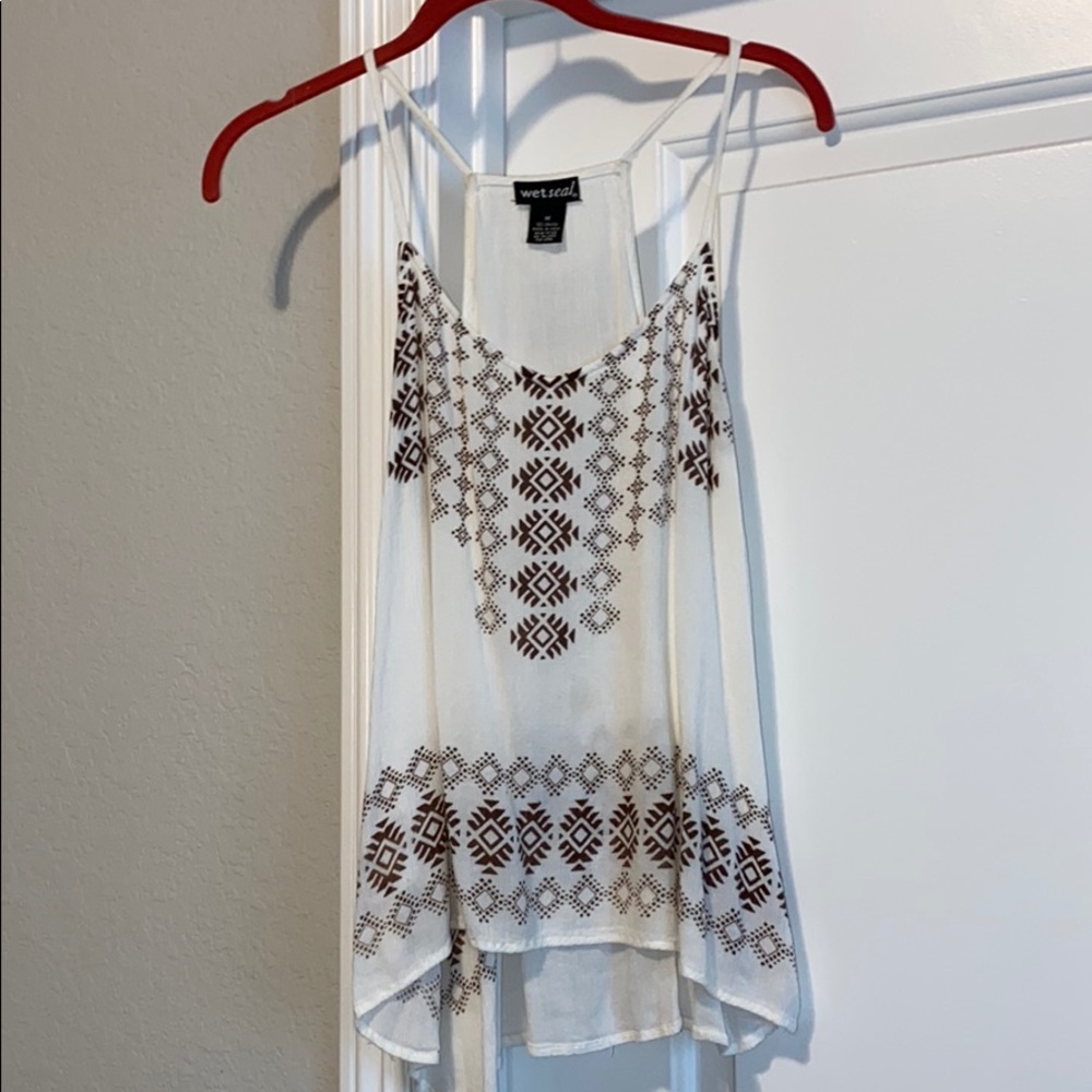 Wet Seal Tribal Tank Top